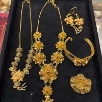 طلای طرح اماراتی تمییز با 3 درصد با فاکتور مغازه