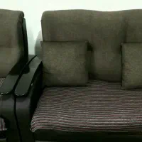 مبل ۶ نفره و ۲ میز عسلی و پایه تلوزیون