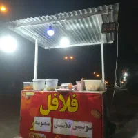 دکه فلافلی درشهرکوار