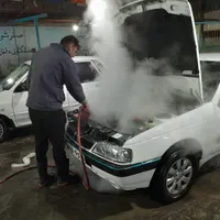 کارواش بخار صدف زیرشویی صفرشویی وموتورشویی بابخار|خدمات موتور و ماشین|قم, باسکول|دیوار