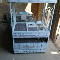گاری دروشکه فر سفارش ساندویچی/اسنک صندوقی بشقاب|کافی‌شاپ و رستوران|رشت, آزادگان|دیوار