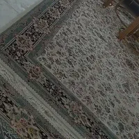 فرش کار کرده در حد نو 1200شانه 3600تراکم|فرش|نورآباد, |دیوار