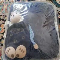 سرویس خواب مخملی باطرح خرس|تخت و سرویس خواب|قم, علی آباد سعدگان|دیوار