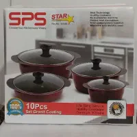 سرویس قابلمه چدن گرانیت مارک آس پی آس روزمادر