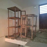 قفس چوبی پرنده