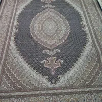 سرمه ای فرش دستبافت ۴۰ رج جفت ۶ متری