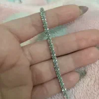 دستبند نقره خاویاری با کارت اصالت