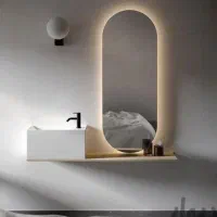 اینه بک لایت نور مخفی چراغدار سرویس بهداشتی|آینه|تهران, سردارجنگل|دیوار