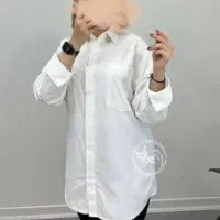 شومیز سفید ساده