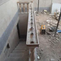 سنگکاری وکاشی کاری واجرای پله