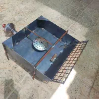 تنور پخت نان محلی