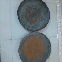 سینی مسی قدیمی و پلو پز