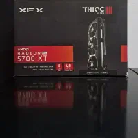 کارت گرافیک XFX RX 5700 XT 8GB سالم و تمیز