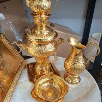 سماور قلم دست اب طلا