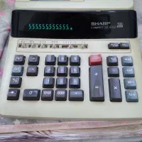 ماشین حساب برقی شارپ چاپگر|لوازم التحریر|شهرکرد, |دیوار