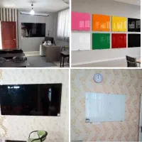 تخته وایتبردشیشه ای مینیمال لجستیک100×80در120در150