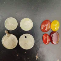 سنگ عقیق و سکه