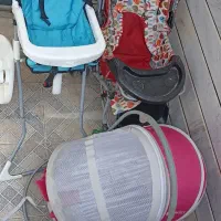 کالسکه و گهواره میز غذا خوری رورک