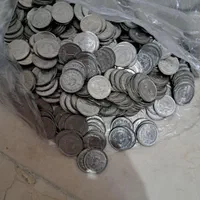 سکه ۱ریالی ودو ریالی پهلوی دو سوپر بانکی|کلکسیون سکه، تمبر، اسکناس|تهران, بهجت‌آباد|دیوار