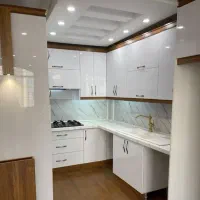 کابینت کمد دیواری کاغذدیواری آشیان آرا|جاکفشی، کمد، دراور|نسیم‌شهر, |دیوار