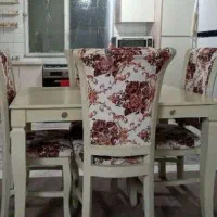 میزغذاخوری ۴نفره|میز و صندلی غذاخوری|تهران, قصر فیروزه ۲|دیوار