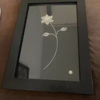 تابلو نقره طرح گل