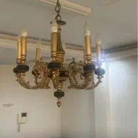 یک عدد لوستر با سه عدد دیوارکوب به فروش میرسد