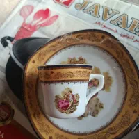 سرویس چینی طرح لیلی و مجنون 18نفره|ظروف سرو و پذیرایی|مشگین شهر, |دیوار