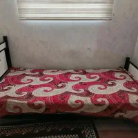 تختخواب یکنفره با تشک طبی رویال