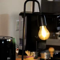 فروش آباژور رومیزی مینیمال با لامپ ادیسونی|چراغ خواب و آباژور|تهران, آرژانتین|دیوار