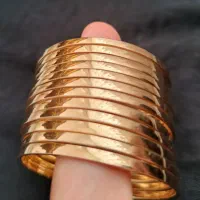 النگو آینه ای وتک پوش سایز یک بزرگ