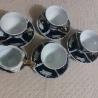 ۴ عددفنجان ونلبکی وشکرریز سایز بزرگ ۱۲۰۰.  و