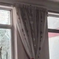 پرده حریر کلدار|پرده، رانر، رومیزی|مشهد, سرافرازان|دیوار