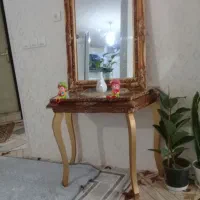 ساعت و اینه کنسول|بوفه، ویترین، کنسول|تربت‌حیدریه, شهرک ولیعصر|دیوار