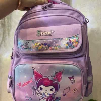 کوله پشتی دخترانه طرح کرومی