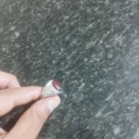 انگشتر نقره،باسنگ عقیق