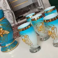 بلور کاوه یک دست لیوان و یک پارچ