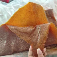 لواشک خانگی آلو و گوجه سبز