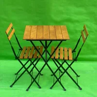 صنولی تاشودونفره چهارنفره چوب و فلز روسی بسته بندی