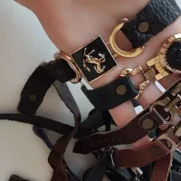 دستبند چرم