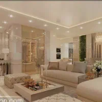 ۳ خوابه خوش نقشه باغ حوض