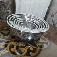 آبکش شش تایی از سایز ۲۰ تا۴۰سانت یونیک اصل ستاره|ظروف پختوپز|قم, زنبیل آباد|دیوار