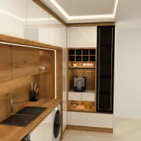 کابینت اشپزخانه ،کمد دیواری تخت تاشو|جاکفشی، کمد، دراور|قیدار, |دیوار