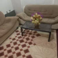 مبلمان راحتی ۵نفره  ۲عددپشتی برجسته جدید|مبلمان خانگی و میز عسلی|نهاوند, |دیوار