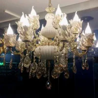 لوستر برنجی اصل|لوستر و چراغ آویز|کاشان, امام خمینی|دیوار
