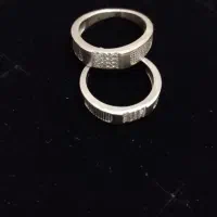 حلقه ی جفت نقره