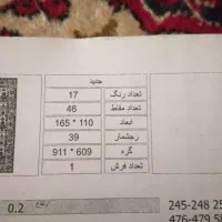 نخ و نقشه زرونیم گلدونی ورامین