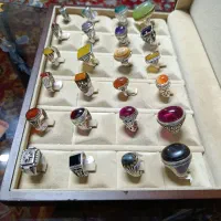 انگشتر نقره چند عدد موجود