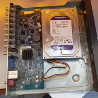 DVR 16 کاناله و هارد ۳ ترا استوک