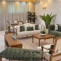 مبل نئوچستر+کلاسیک فرانسه 8نفره آماده تحویل شرکتی|مبلمان خانگی و میز عسلی|آبیک, |دیوار